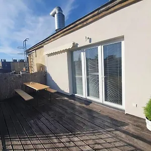 Appartamento Beauty On The Rooftop With Ac And Rooftop Terrace, Budapest